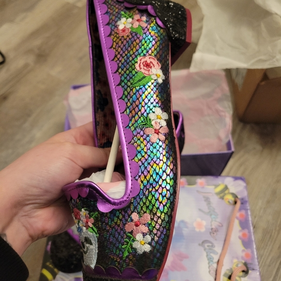 Irregular choice shoes EU41 - US 10- slow much love - Picture 7 of 11